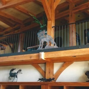 30_Northeast_Iron_Works_Sutton_New_Hampshire Interior Iron Railing by Northeast Iron Works