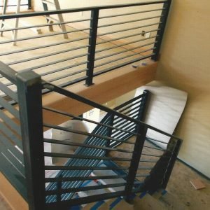 35_Northeast_Iron_Works_Sutton_New_Hampshire Interior Iron Railing by Northeast Iron Works